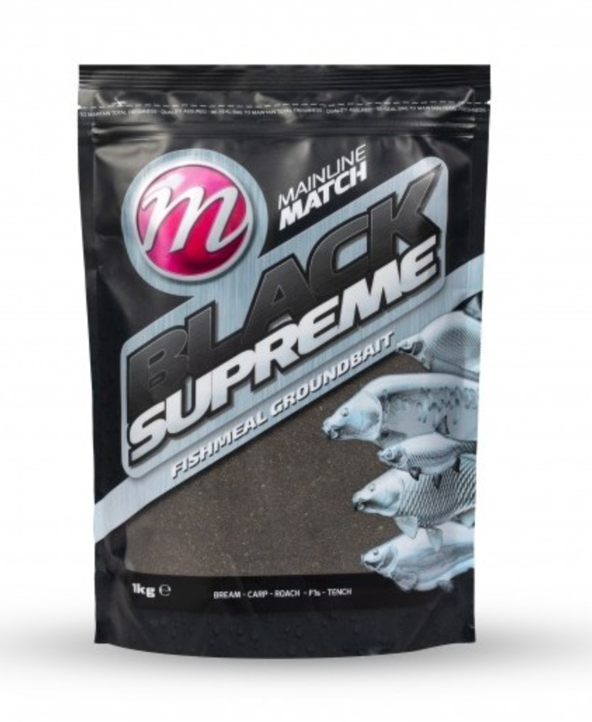 Mainline Match Black Supreme Groundbait 1kg