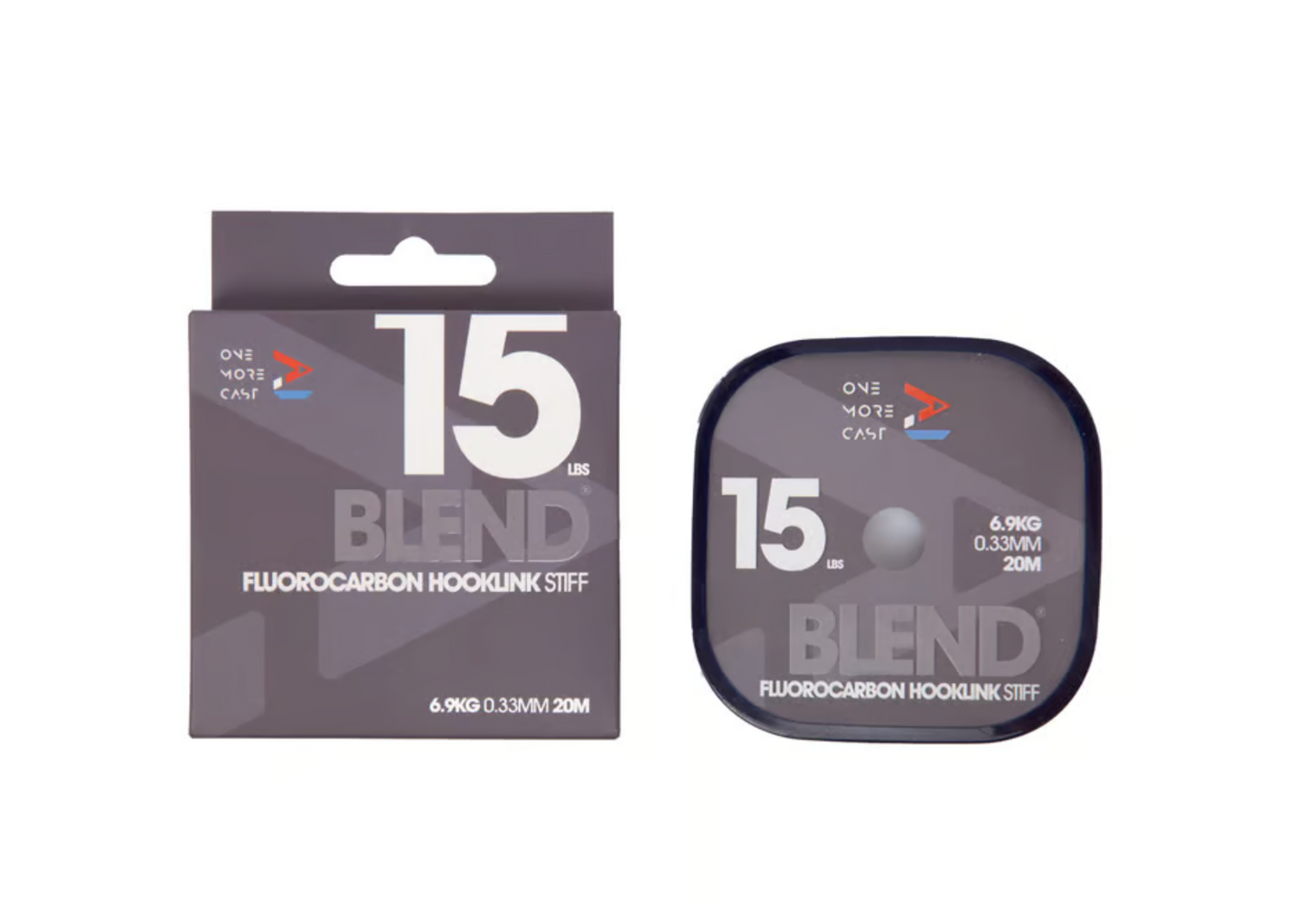 OMC Blend Fluorocarbon Fishing Hooklink Stiff Soft 20m