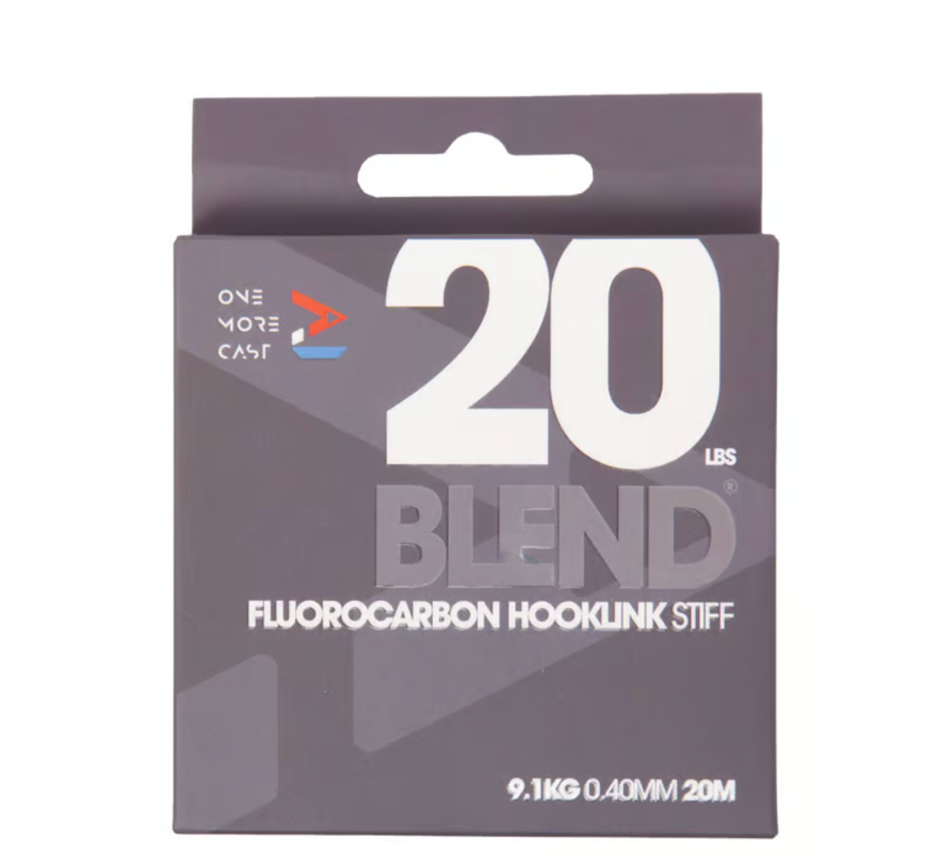 OMC Blend Fluorocarbon Fishing Hooklink Stiff Soft 20m