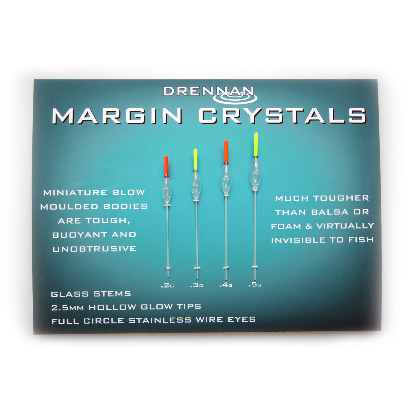 Drennan Margin Crystal Pole Floats