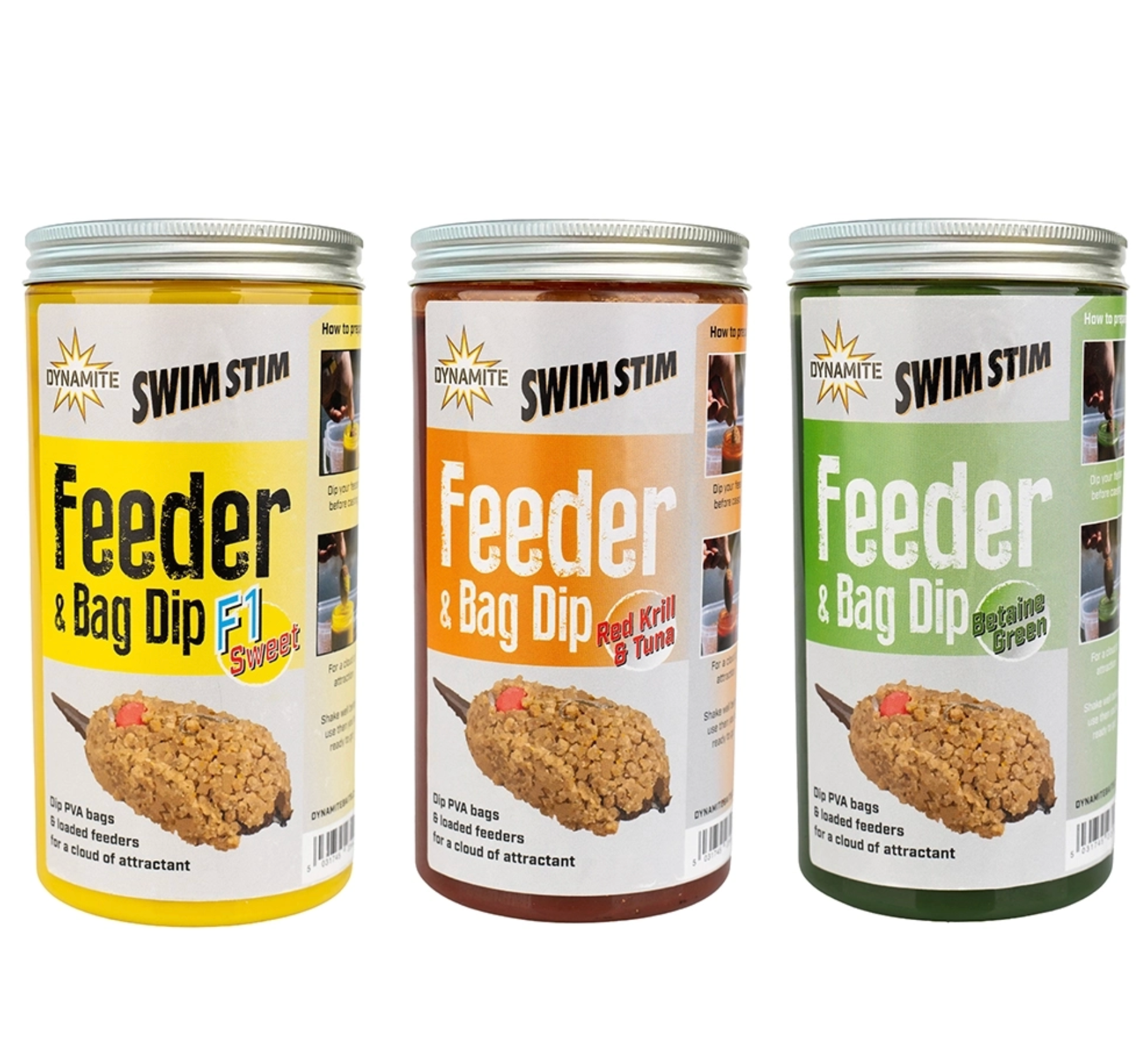 Dynamite Baits Swim Stim Feeder and Bag Dip 500ml