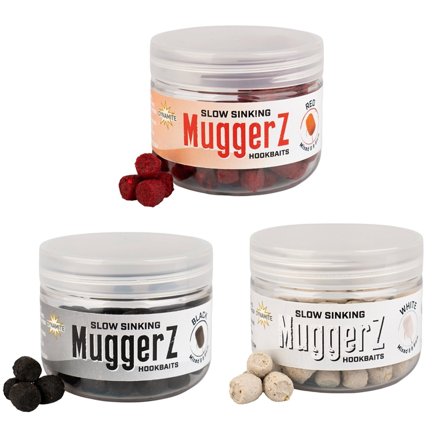 Dynamite Baits Muggerz Slow Sinking Fishmeal Hookbaits