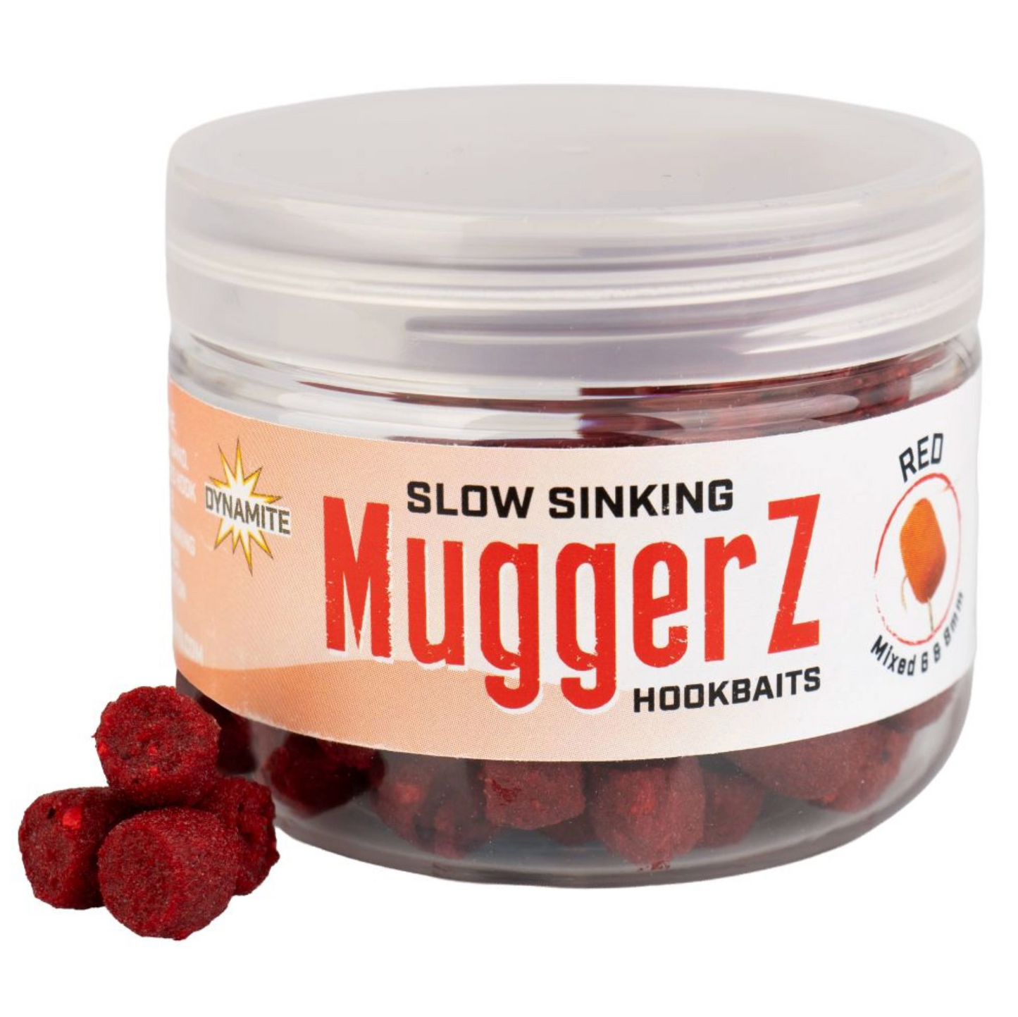 Dynamite Baits Muggerz Slow Sinking Fishmeal Hookbaits