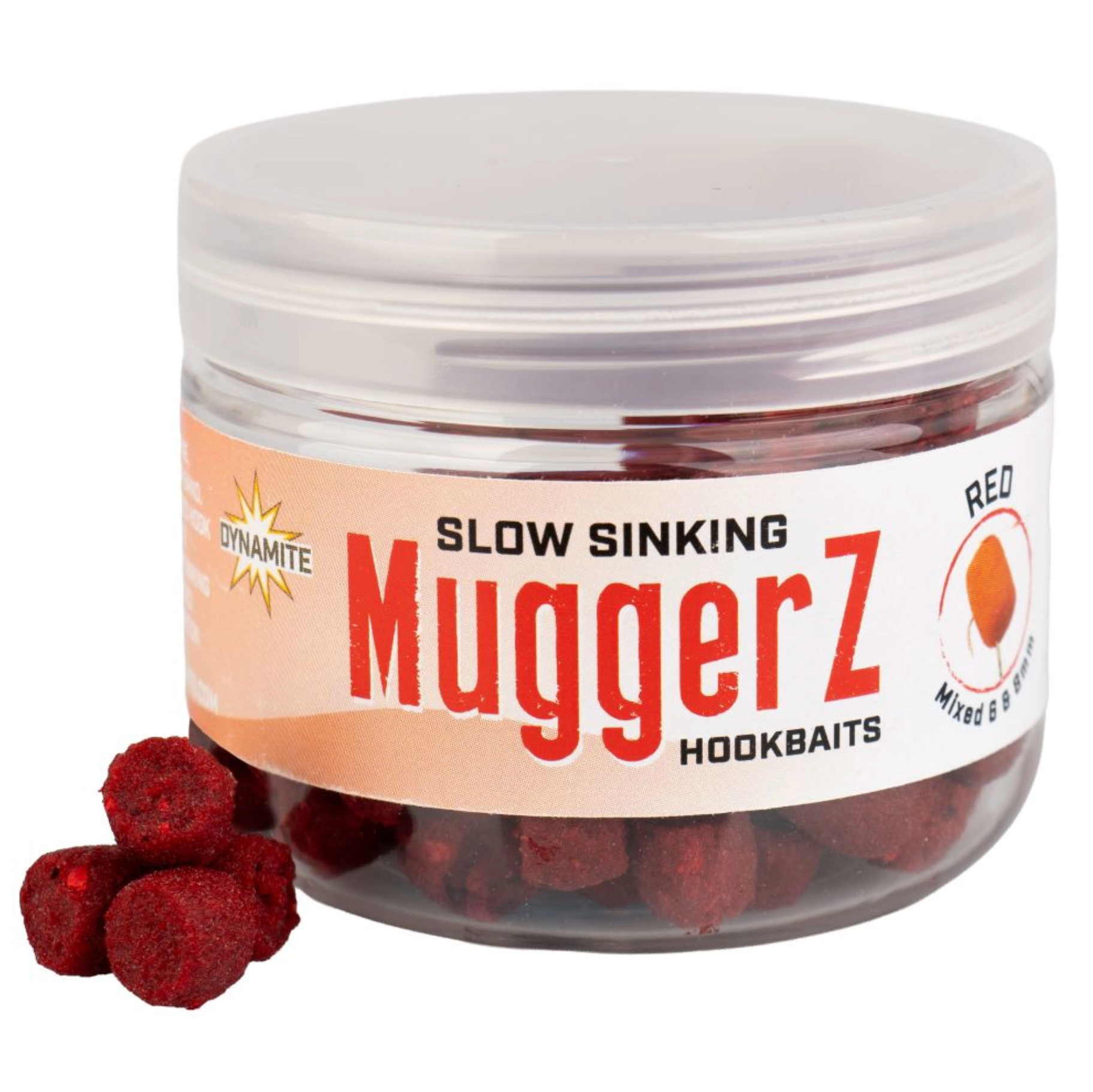 Dynamite Baits Muggerz Slow Sinking Fishmeal Hookbaits