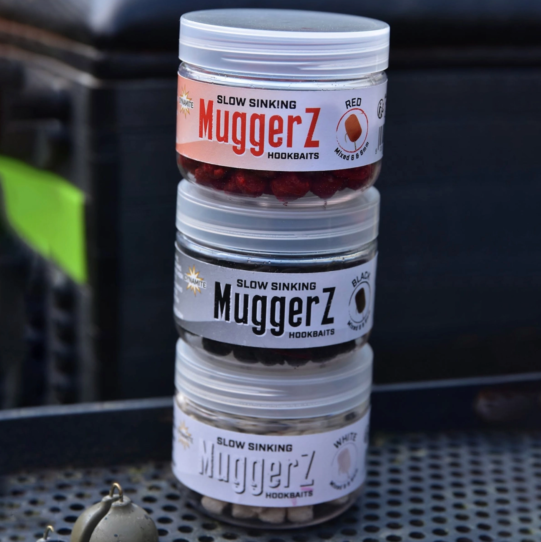 Dynamite Baits Muggerz Slow Sinking Fishmeal Hookbaits