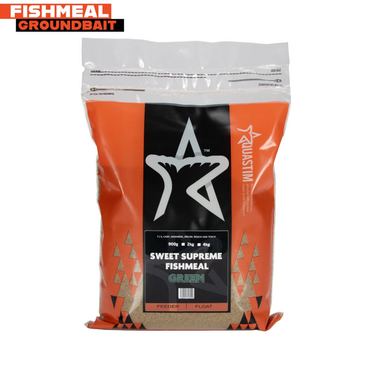 Aquastim Sweet Supreme Green Fishmeal Groundbait 2kg