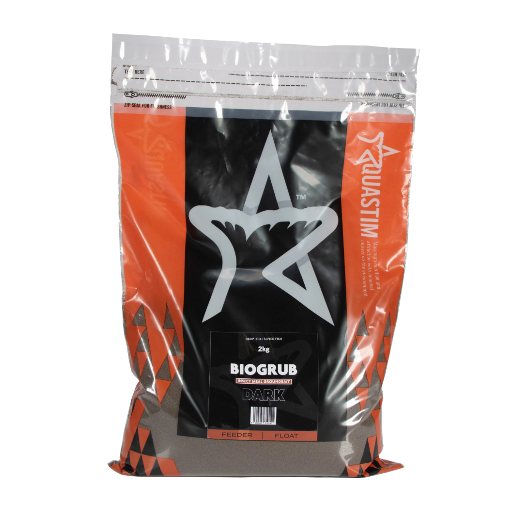 Aquastim Biogrub Groundbait Dark 2kg