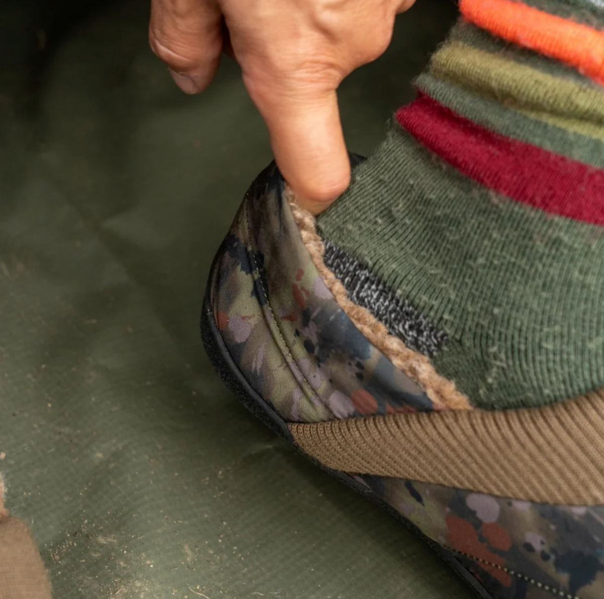 OMC The Splash Camo Winter Slipper
