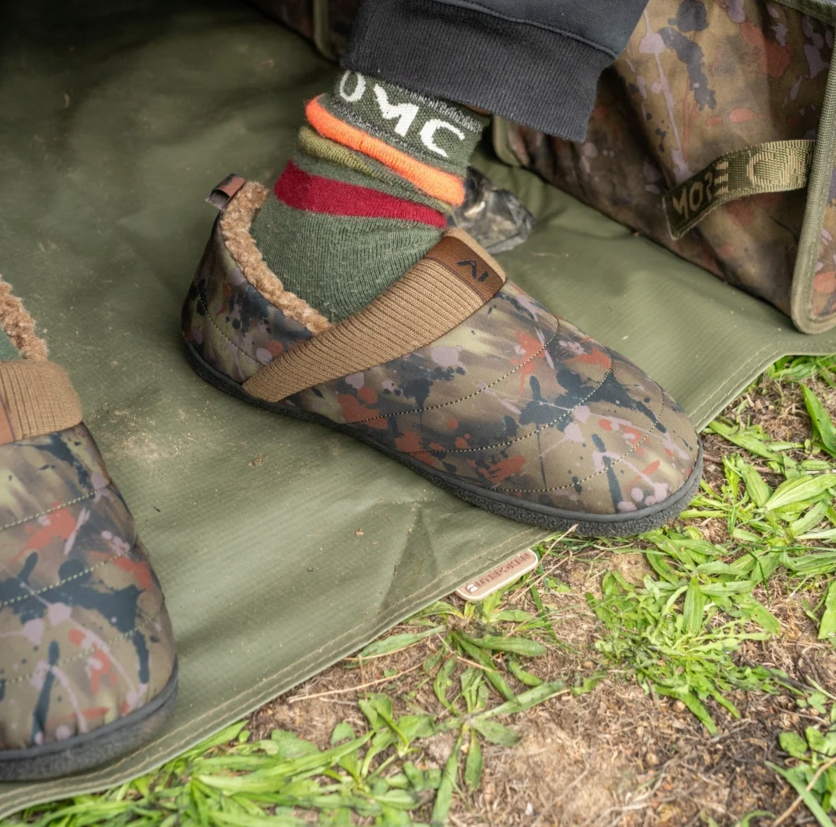 OMC The Splash Camo Winter Slipper