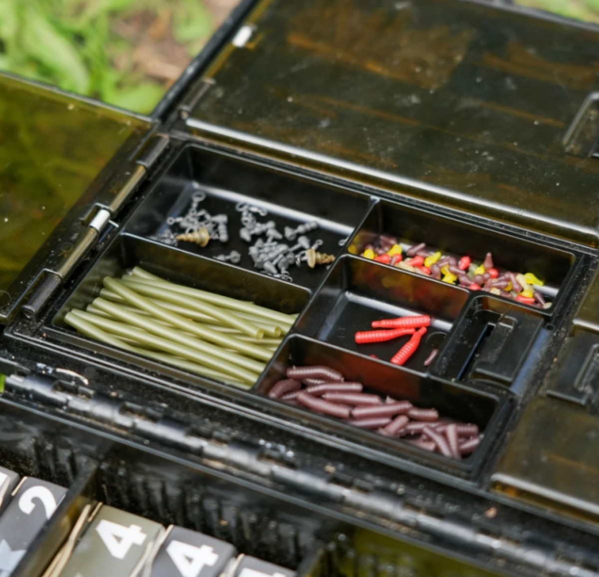 OMC In Too Deep Splash Camo Tackle Box