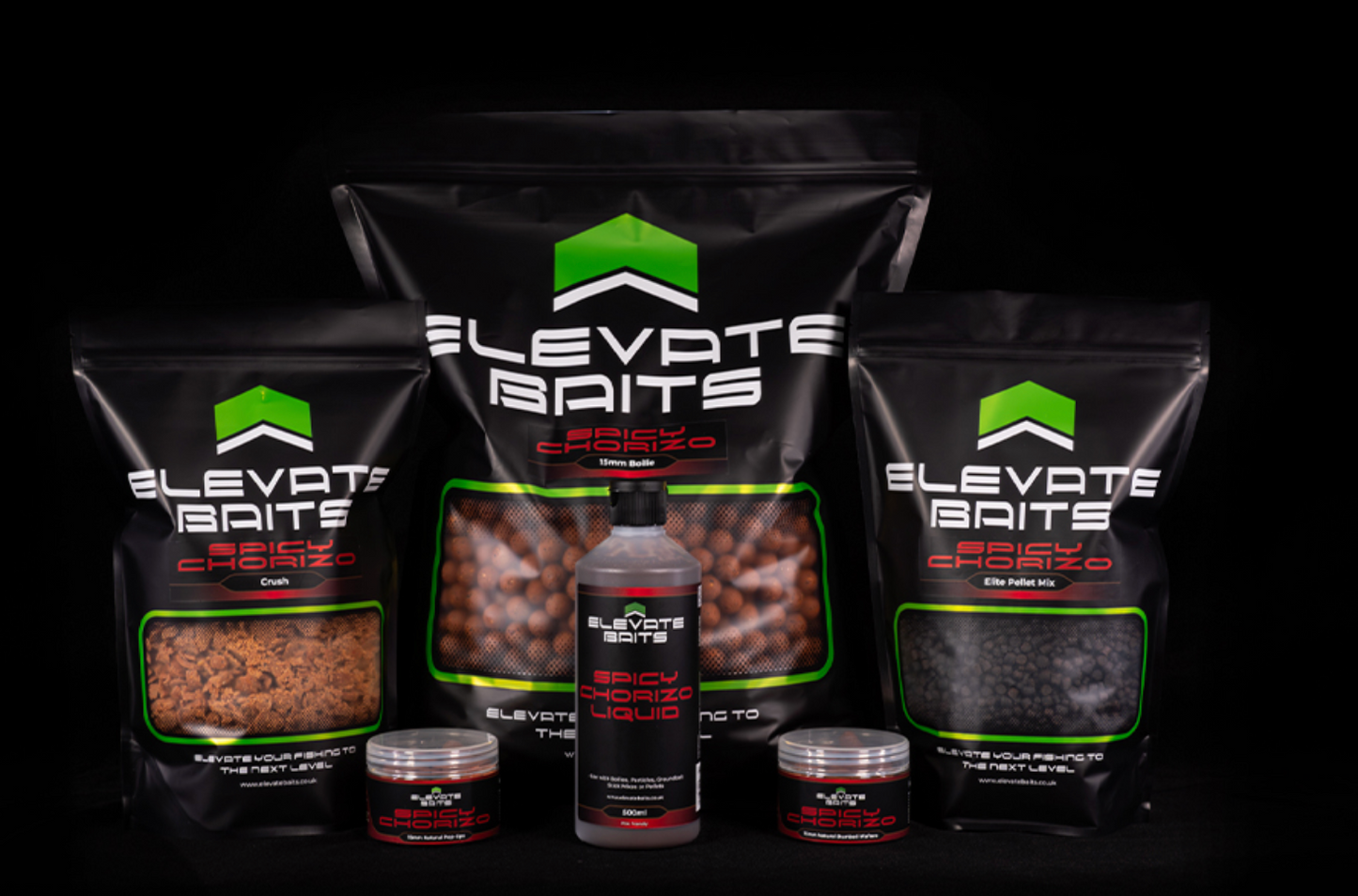 Elevate Baits Spicy Chorizo Full Range