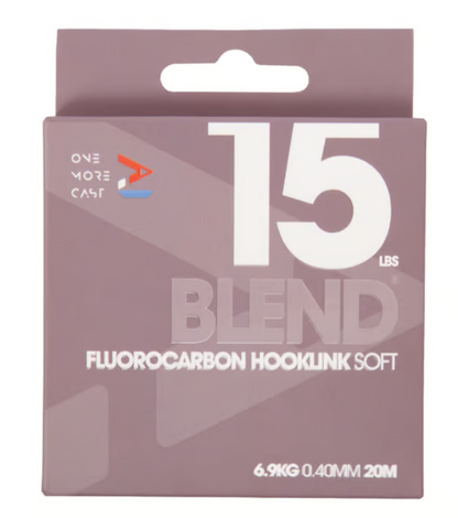 OMC Blend Fluorocarbon Fishing Hooklink Stiff Soft 20m