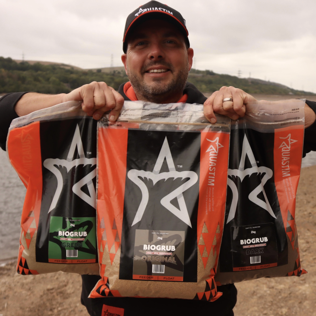 Aquastim Biogrub Groundbait Dark 2kg