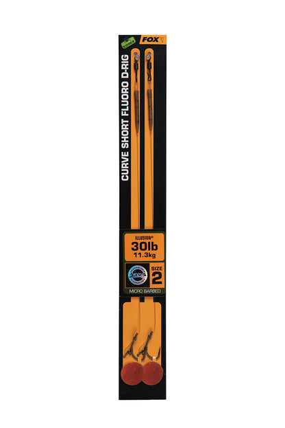 Fox Edges Arma Point Curve Short Fluro D-Rigs Illusion