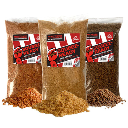 FJUKA SQUEEZ-READY PELLETS & GROUNDBAIT 500g