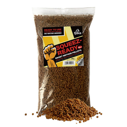 FJUKA SQUEEZ-READY PELLETS & GROUNDBAIT 500g