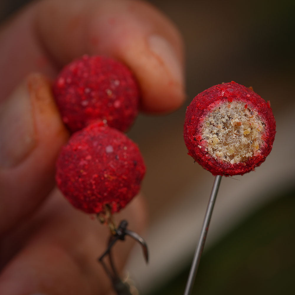Fjuka Carp Fish Accelerant Wrapped Hookbaits (15mm)