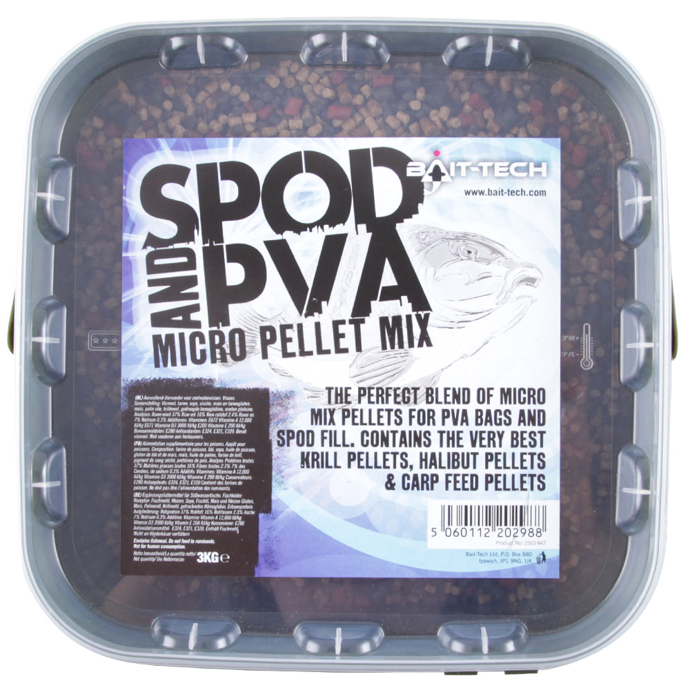 BAIT-TECH SPOD & MICRO PELLET MIX 3kg