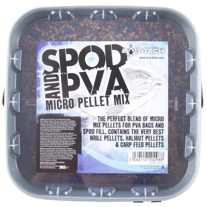 BAIT-TECH SPOD & MICRO PELLET MIX 3kg