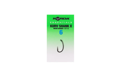 Korda Essentials Kurv Shank X Hook