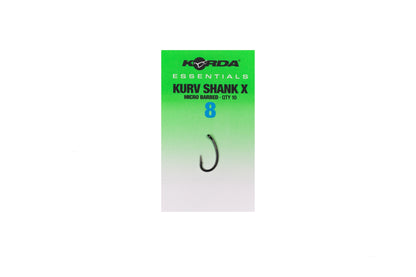Korda Essentials Kurv Shank X Hook