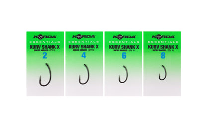 Korda Essentials Kurv Shank X Hook