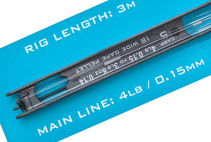 DRENNAN CARP 5 POLE RIG HOOKER 0.6g SIZE 16