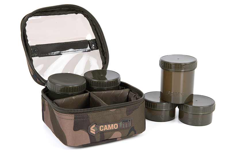 Fox Camolite6 pot Hookbait Case