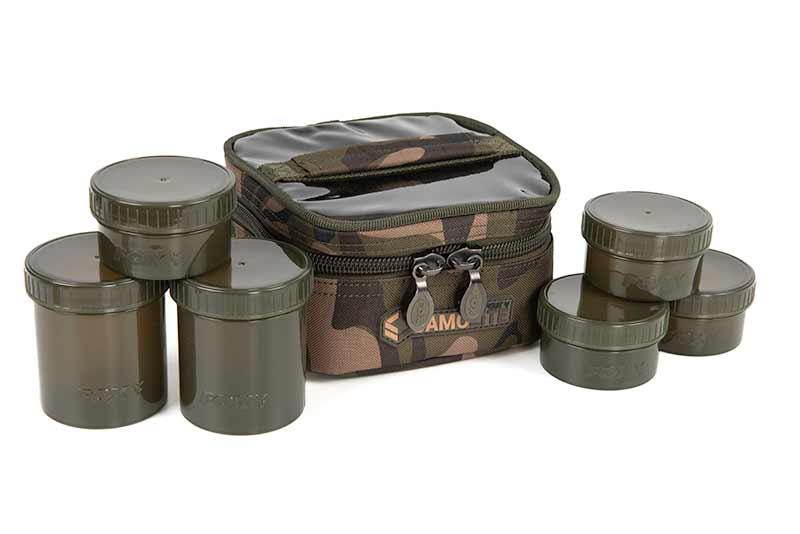 Fox Camolite6 pot Hookbait Case