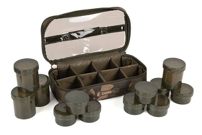 Fox Camolite 12 Pot Hookbait Case