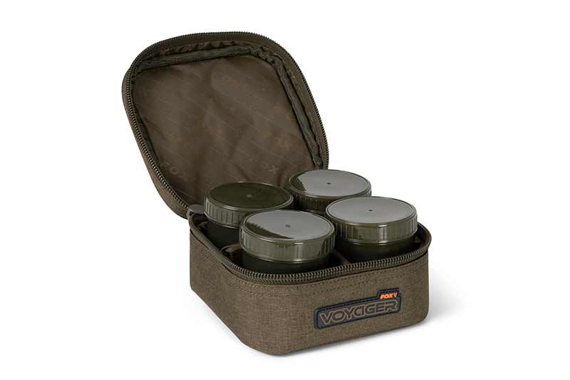 FOX VOYAGER HOOKBAIT CASE GLUG POT 6 OR 8