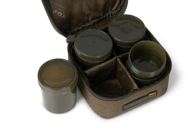 FOX VOYAGER HOOKBAIT CASE GLUG POT 6 OR 8