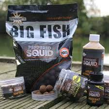 DYNAMITE BAITS BIG FISH PEPPERED SQUID FULL RANGE