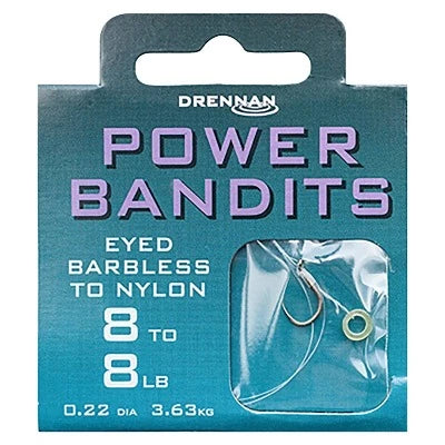 DRENNAN POWER BANDITS HOOK TO NYLON SIZE 12