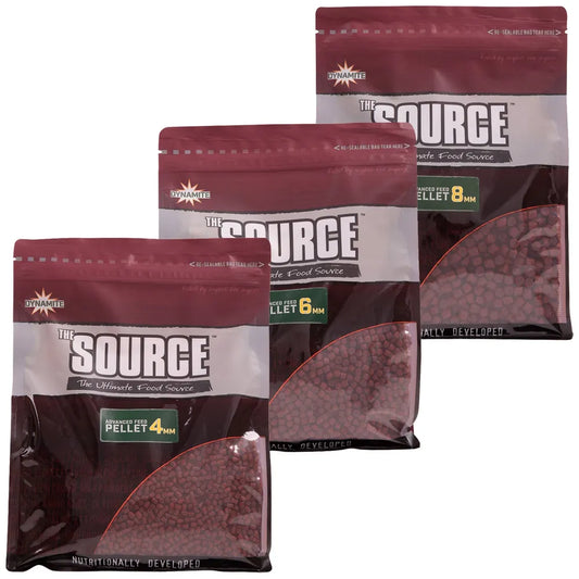 DYANAMITE BAITS THE SOURCE FEED PELLETS 6mm 900g