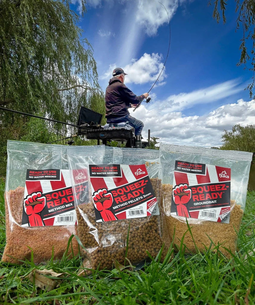 FJUKA SQUEEZ-READY PELLETS & GROUNDBAIT 200g