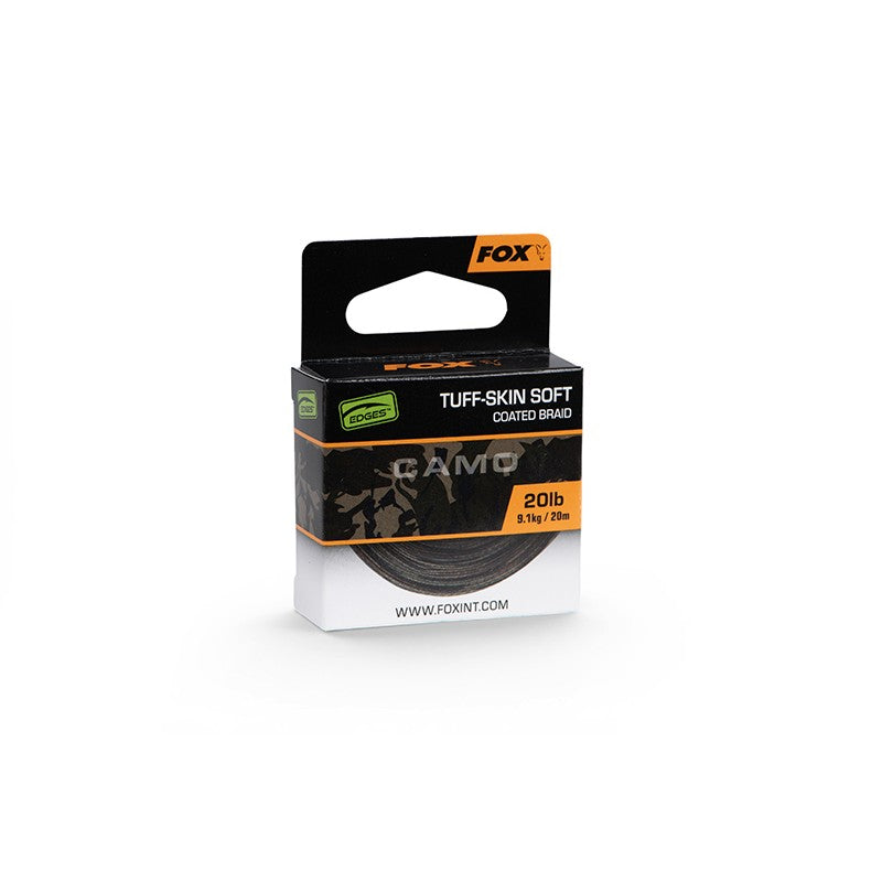 Fox Edges Tuff-Skin Soft Hooklink 20lb