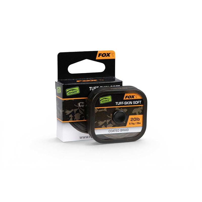 Fox Edges Tuff-Skin Soft Hooklink 20lb