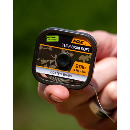 Fox Edges Tuff-Skin Soft Hooklink 20lb