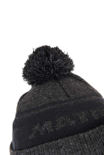 Matrix Sherpa Bobble Hat Grey