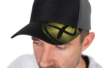 Matrix Faded Print Cap - Black