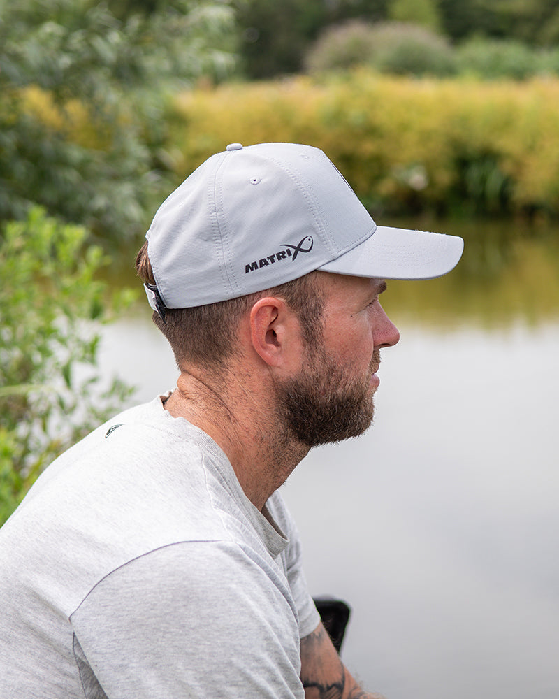 Matrix Large Print Cap - Light Grey