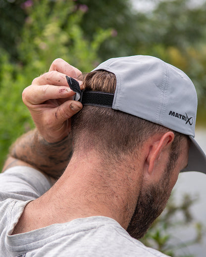 Matrix Large Print Cap - Light Grey
