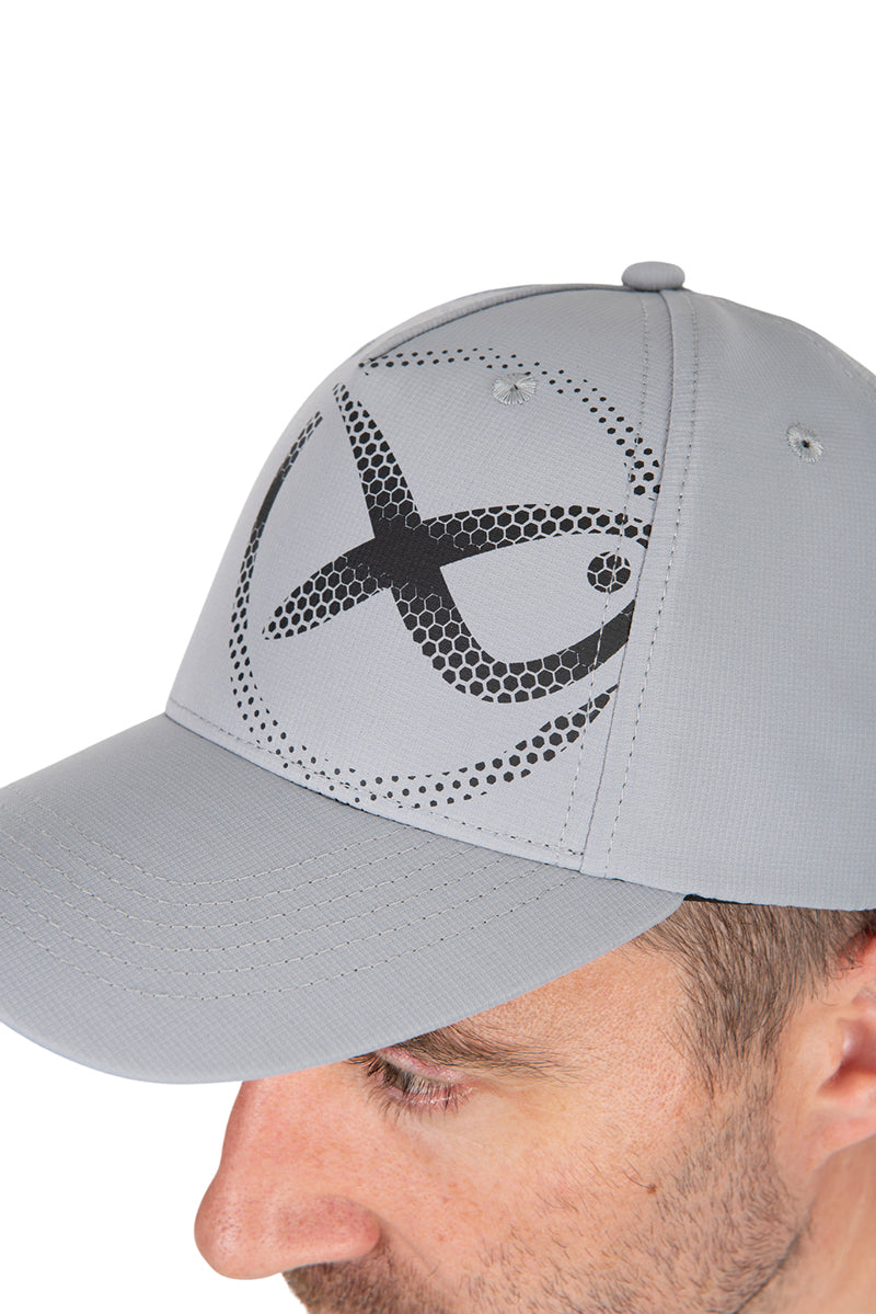 Matrix Large Print Cap - Light Grey