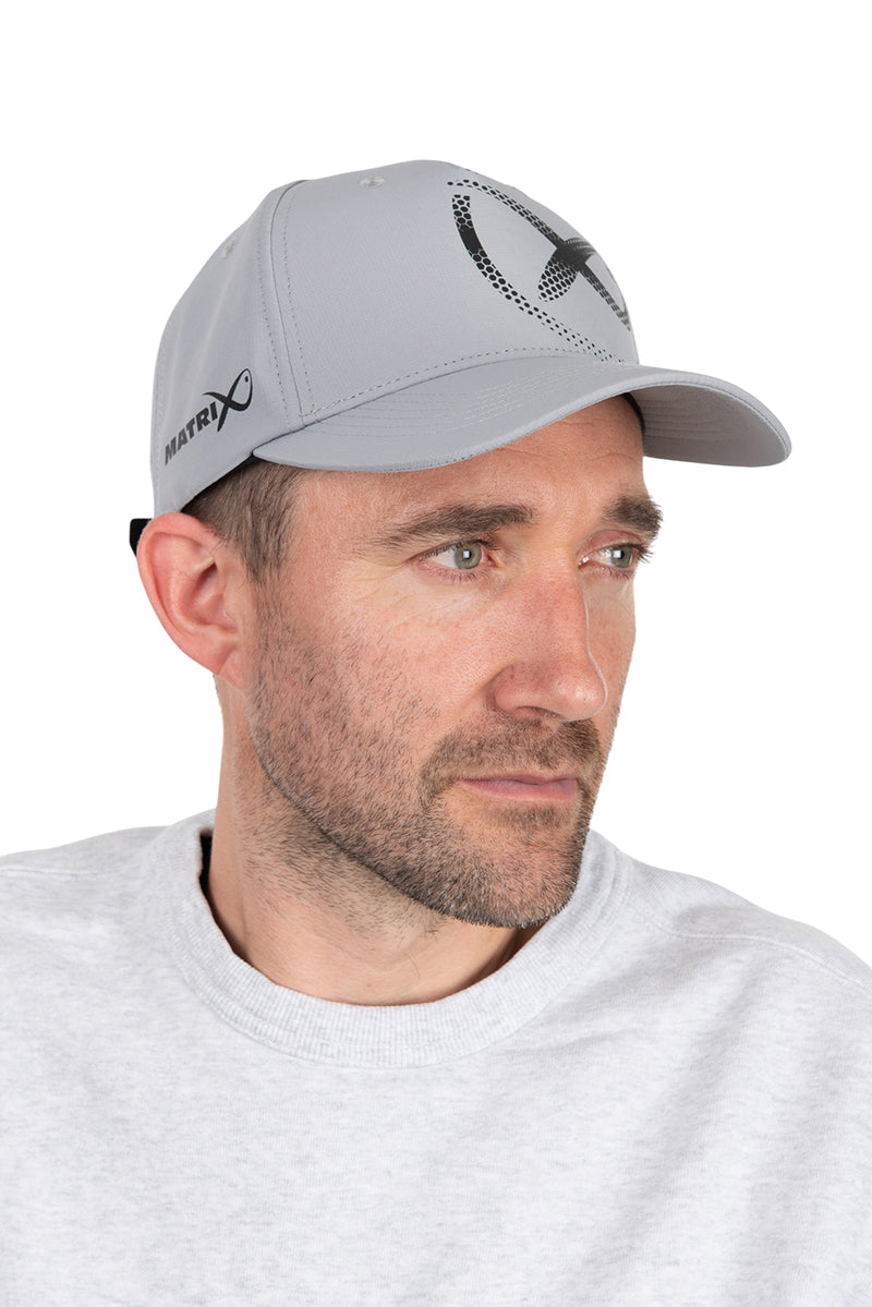 Matrix Large Print Cap - Light Grey