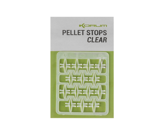 Korum Pellet Stops - Clear