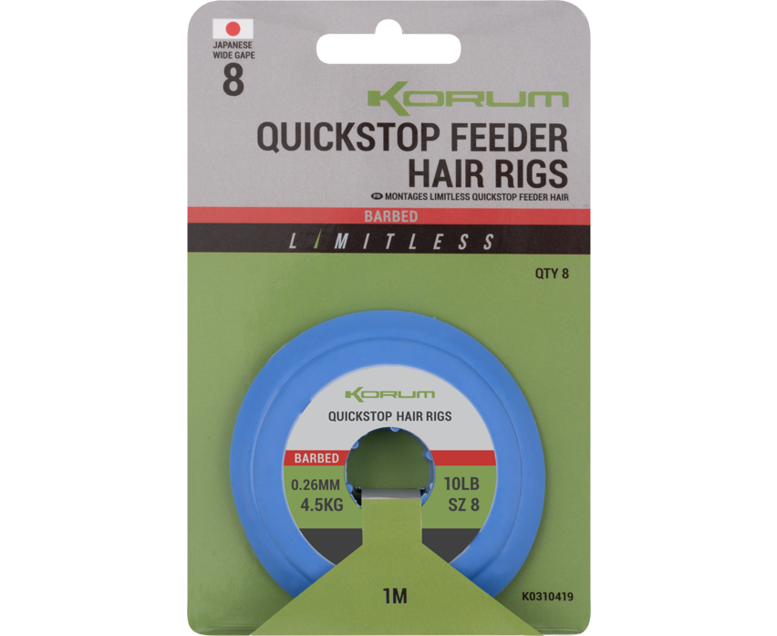 Korum Limitless QStop Feeder Rigs