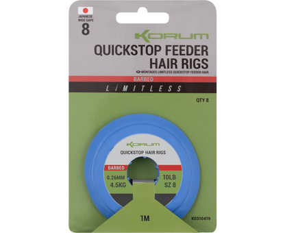 Korum Limitless QStop Feeder Rigs