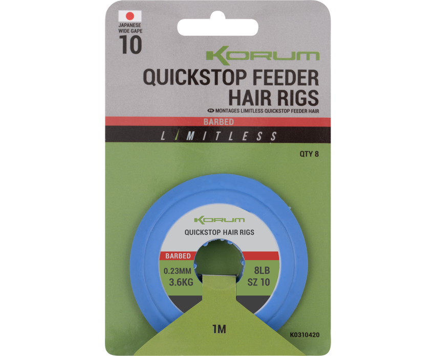 Korum Limitless QStop Feeder Rigs