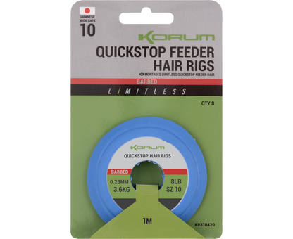 Korum Limitless QStop Feeder Rigs